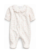 Tutina per neonata Tartine Et Chocolat Kids bianca con stampa a fiori CD54010 13 TArtine & Chocolat KIDS 