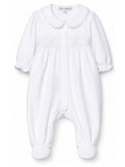 Tutina per neonati Tartine & Chocolat Kids bianca con colletto alla Peter Pan CD54080 01 TArtine & Chocolat KIDS 
