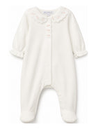 Tutina per neonata Tartine Et Chocolat Kids bianca con ricamo a fiori CD54110 13 TArtine & Chocolat KIDS 