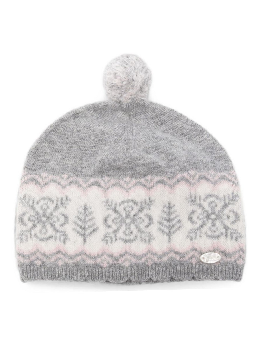 Cappello per neonata Tartine Et Chocolat Kids grigio con motivo Fair Isle CD90041 22 TArtine & Chocolat KIDS 