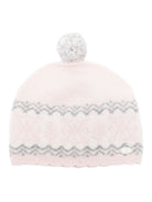 Berretto per neonata Tartine Et Chocolat Kids rosa con intarsio Fair Isle CD90041 30 TArtine & Chocolat KIDS 