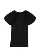 Abito per bambina The Marc Jacobs Kids nero con maniche a palloncino W60971 09B THE MARC JACOBS KIDS 