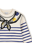 Abito per bambina The Marc jacobs Kids beige con motivo a righe W60972 148 THE MARC JACOBS KIDS 