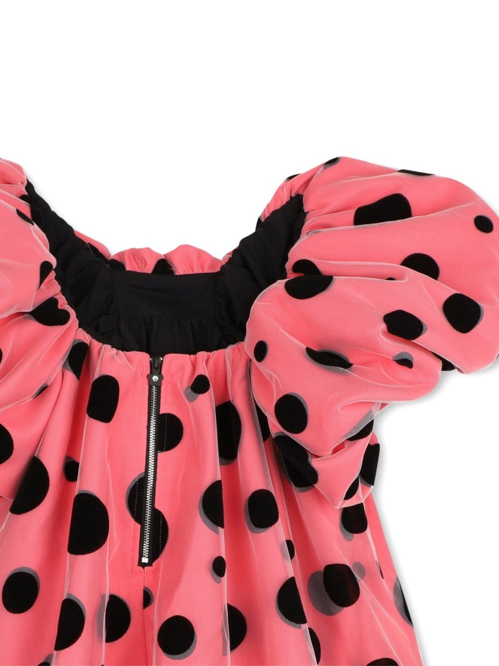 Abito per bambina The Marc Jacobs Kids rosa con motivo a pois W60980 98A THE MARC JACOBS KIDS 