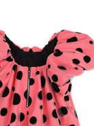 Abito per bambina The Marc Jacobs Kids rosa con motivo a pois W60980 98A THE MARC JACOBS KIDS 