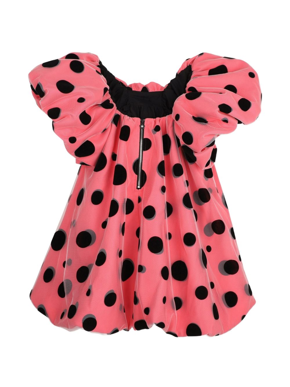 Abito per bambina The Marc Jacobs Kids rosa con motivo a pois W60980 98A THE MARC JACOBS KIDS 