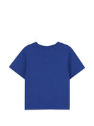 T-shirt per bambina The Marc Jacobs Kids blu con decorazione in cristalli W60993 841 THE MARC JACOBS KIDS 