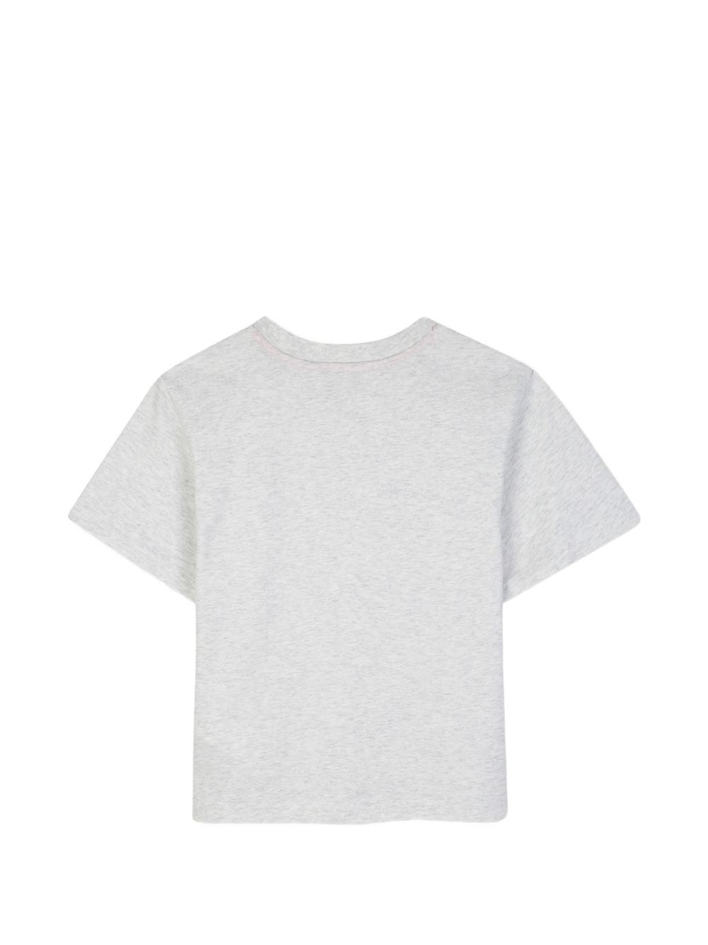 T-shirt per bambina The Marc Jacobs Kids grigia con stampa grafica sul davanti W60996 A18 THE MARC JACOBS KIDS 
