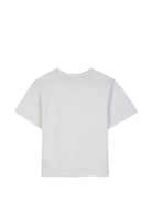 T-shirt per bambina The Marc Jacobs Kids grigia con stampa grafica sul davanti W60996 A18 THE MARC JACOBS KIDS 