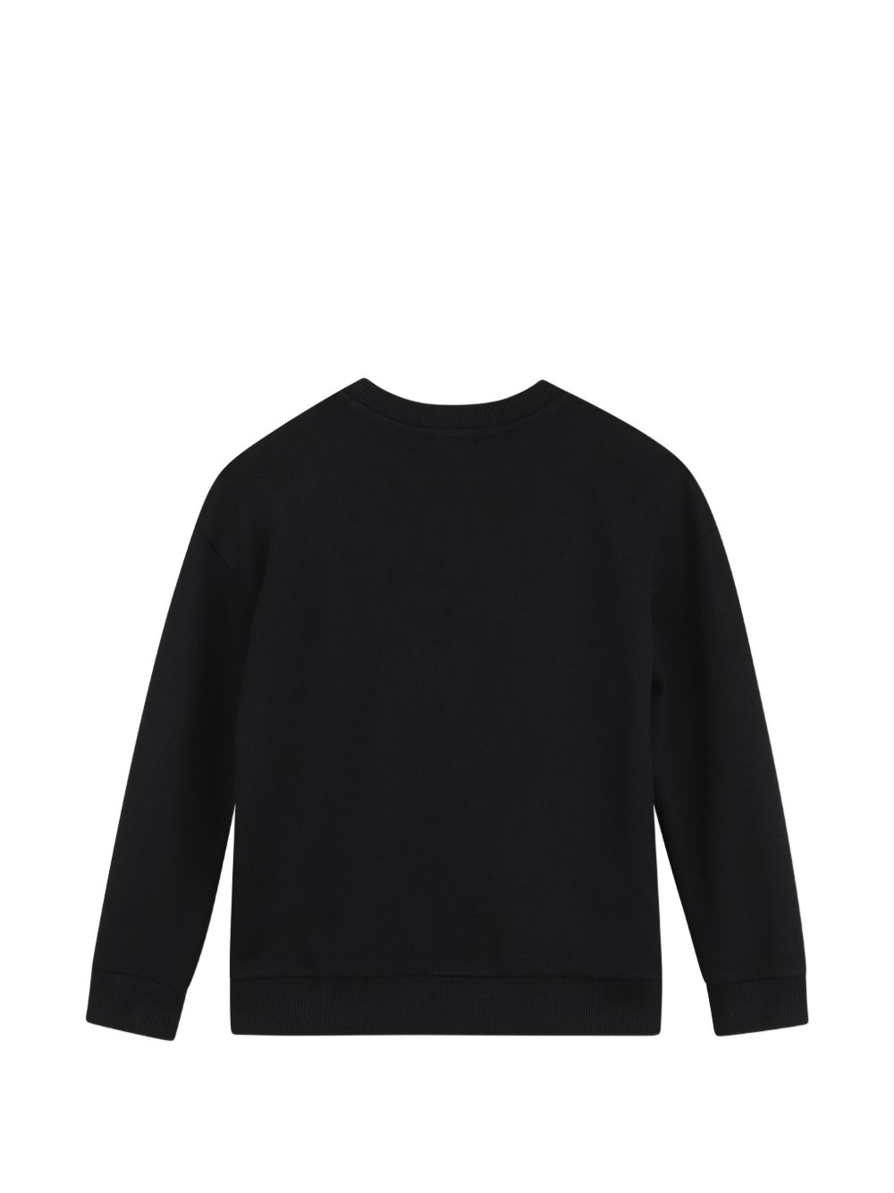 Felpa per bambina The Marc Jacobs Kids nera con stampa a trompe l'oeil W61005 09B THE MARC JACOBS KIDS 