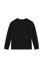 Felpa per bambina The Marc Jacobs Kids nera con stampa a trompe l'oeil W61005 09B THE MARC JACOBS KIDS 