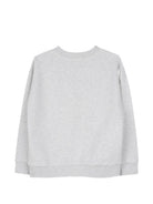 Felpa per bambina The Marc Jacobs Kids grigia con applicazione fiore in rilievo W61009 A18 THE MARC JACOBS KIDS 