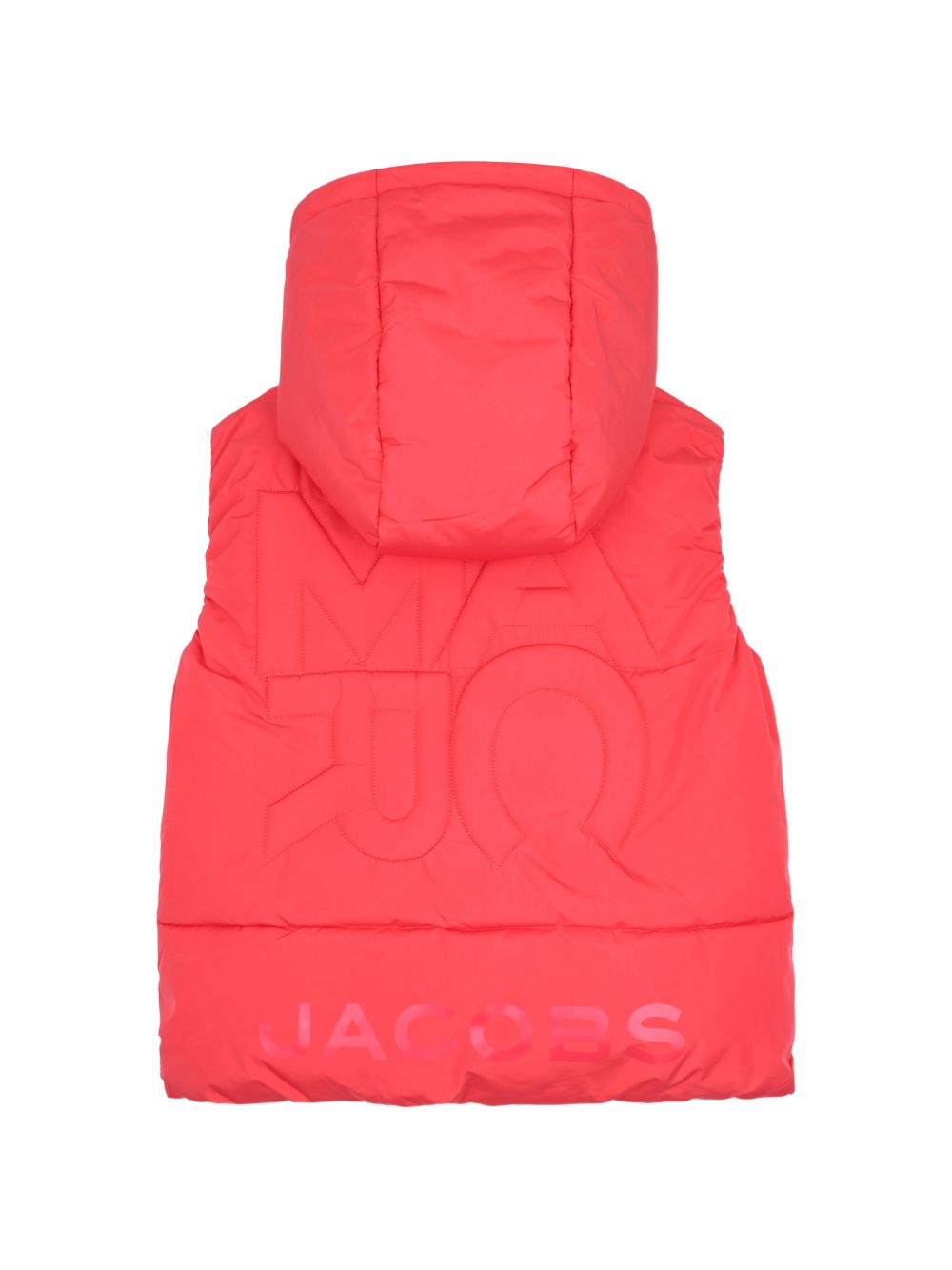 Gilet per bambina The Marc Jacobs Kids rosso con applicazione a fiore sul davanti W61013 98A THE MARC JACOBS KIDS 