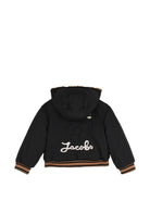 Giubbino per bambina The Marc Jacobs Kids marrone con finitura in shearling W61015 213 THE MARC JACOBS KIDS 