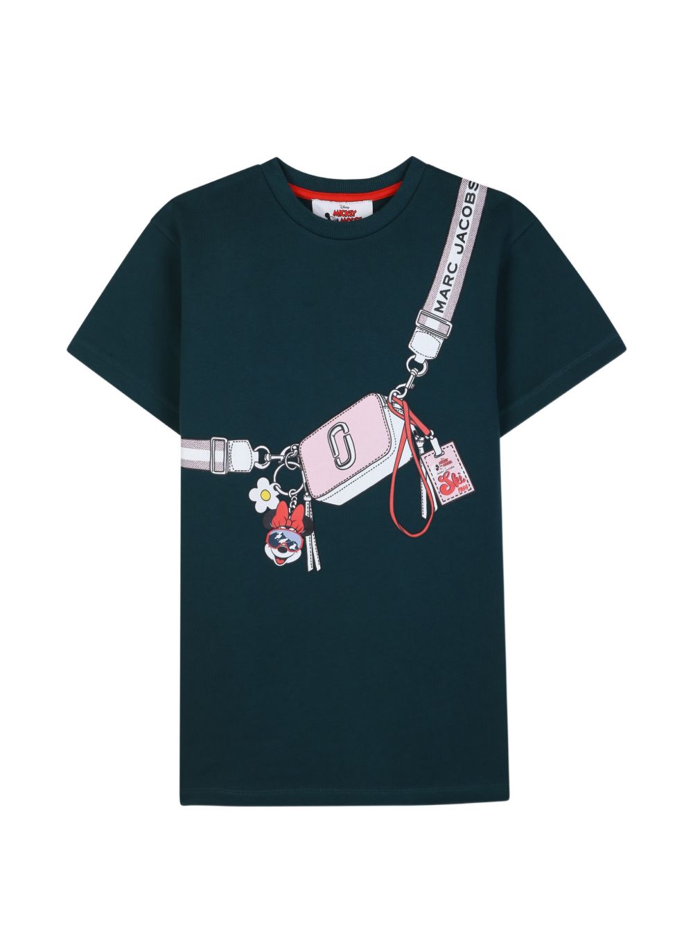 Abito per bambina The Marc Jacobs Kids x Disney verde con stampa Snapshot W61018 668 THE MARC JACOBS KIDS 