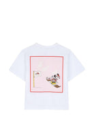 T-shirt per bambina The Marc Jacobs Kids x Disney bianca con stampa grafica Minnie W61023 10P THE MARC JACOBS KIDS 