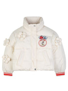 Giubbino per bambina The Marc Jacobs Kids x Disney bianco con stampa Minni Mouse W61024 148 THE MARC JACOBS KIDS 