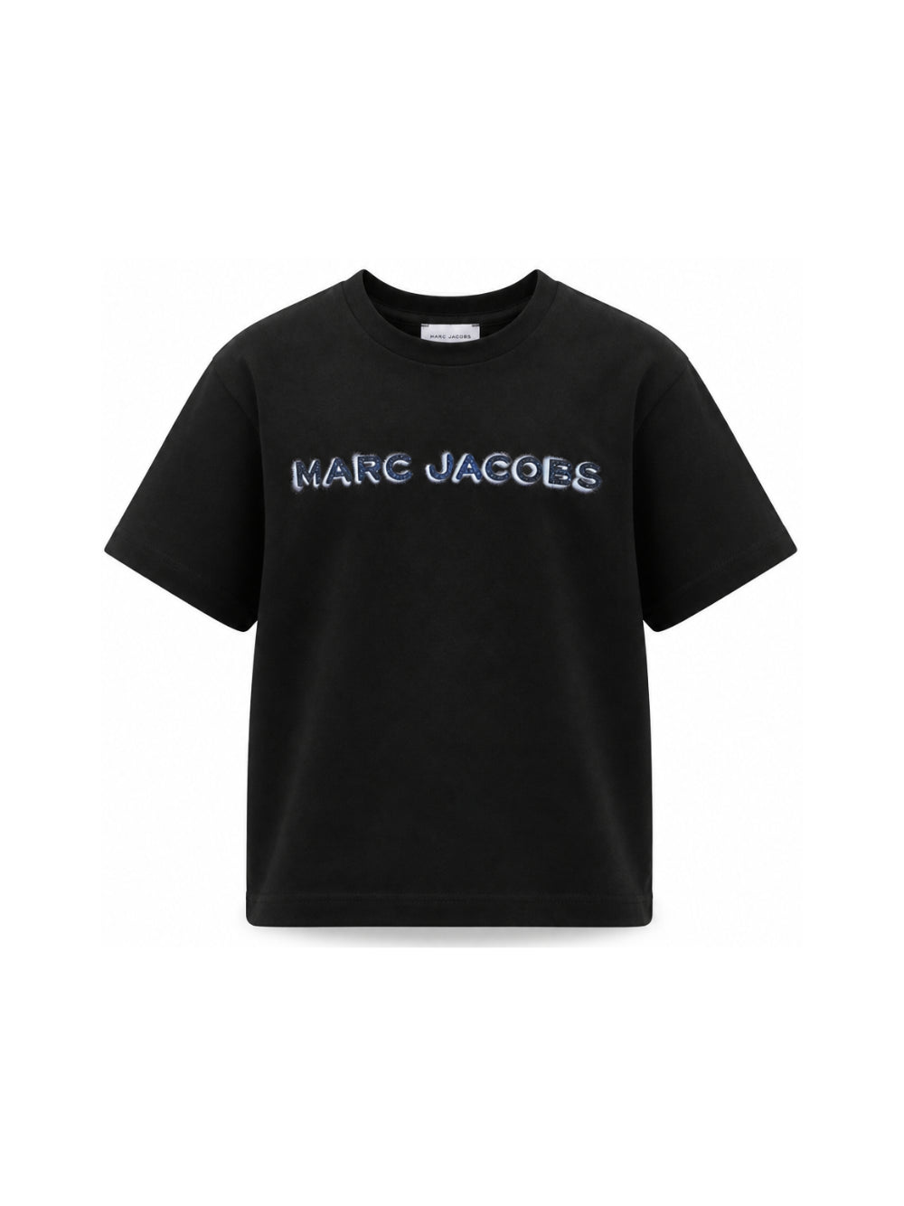 T-shirt per bambini The Marc Jacobs Kids nera con stampa logo W61025 09B THE MARC JACOBS KIDS 