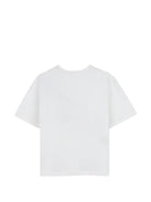 T-shirt per bambino The Marc Jacobs Kids bianca con stampa marsupio sul davanti W61026 126 THE MARC JACOBS KIDS 
