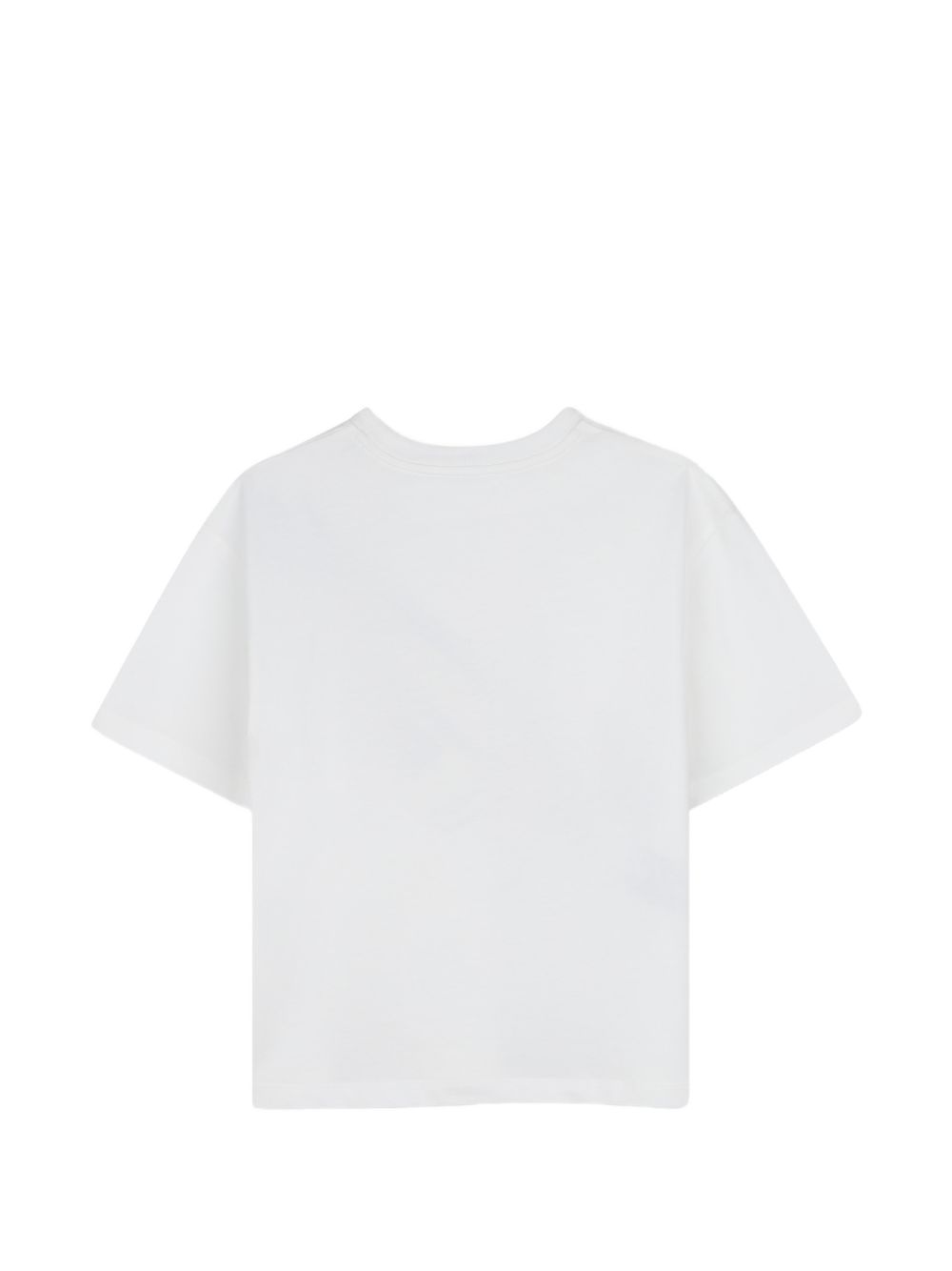 T-shirt per bambino The Marc Jacobs Kids bianca con stampa marsupio sul davanti W61026 126 THE MARC JACOBS KIDS 