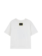 T-shirt per bambino The Marc Jacobs Kids bianca con stampa popcorn sul davanti W61031 126 THE MARC JACOBS KIDS 