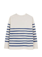 T-shirt per bambino The Marc Jacobs Kids bianca con design a righe W61032 148 THE MARC JACOBS KIDS 