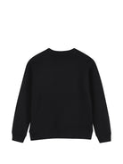 Felpa per bambino The Marc Jacobs Kids nera con stampa logo sul davanti W61035 09B THE MARC JACOBS KIDS 