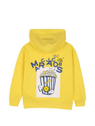 Felpa per bambino The Marc Jacobs Kids gialla con logo sul davanti W61037 526 THE MARC JACOBS KIDS 