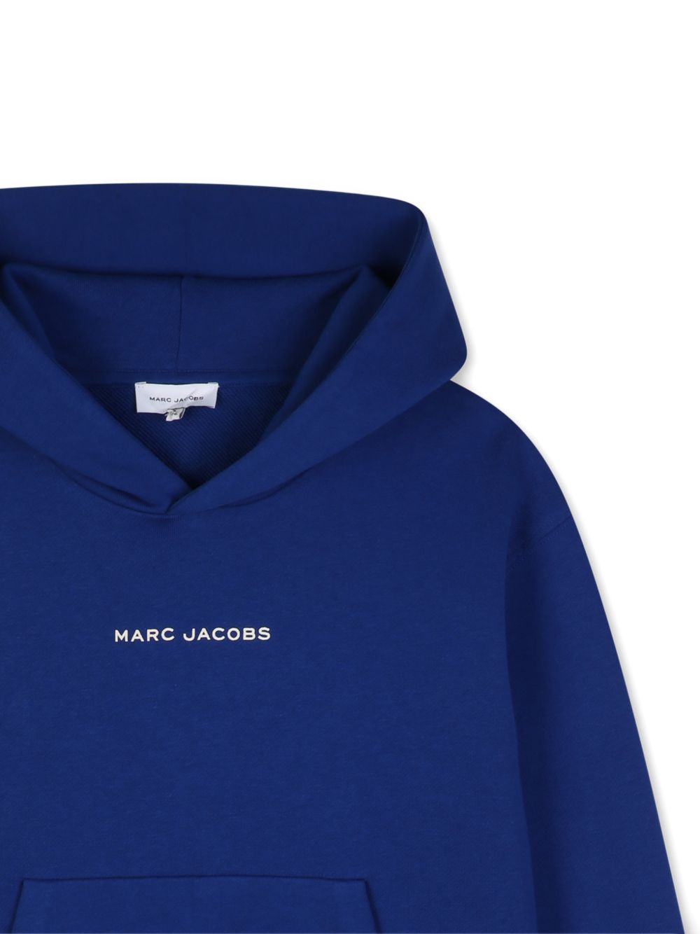 Felpa per bambino The Marc Jacobs Kids blu con logo sul davanti W61037 841 THE MARC JACOBS KIDS 