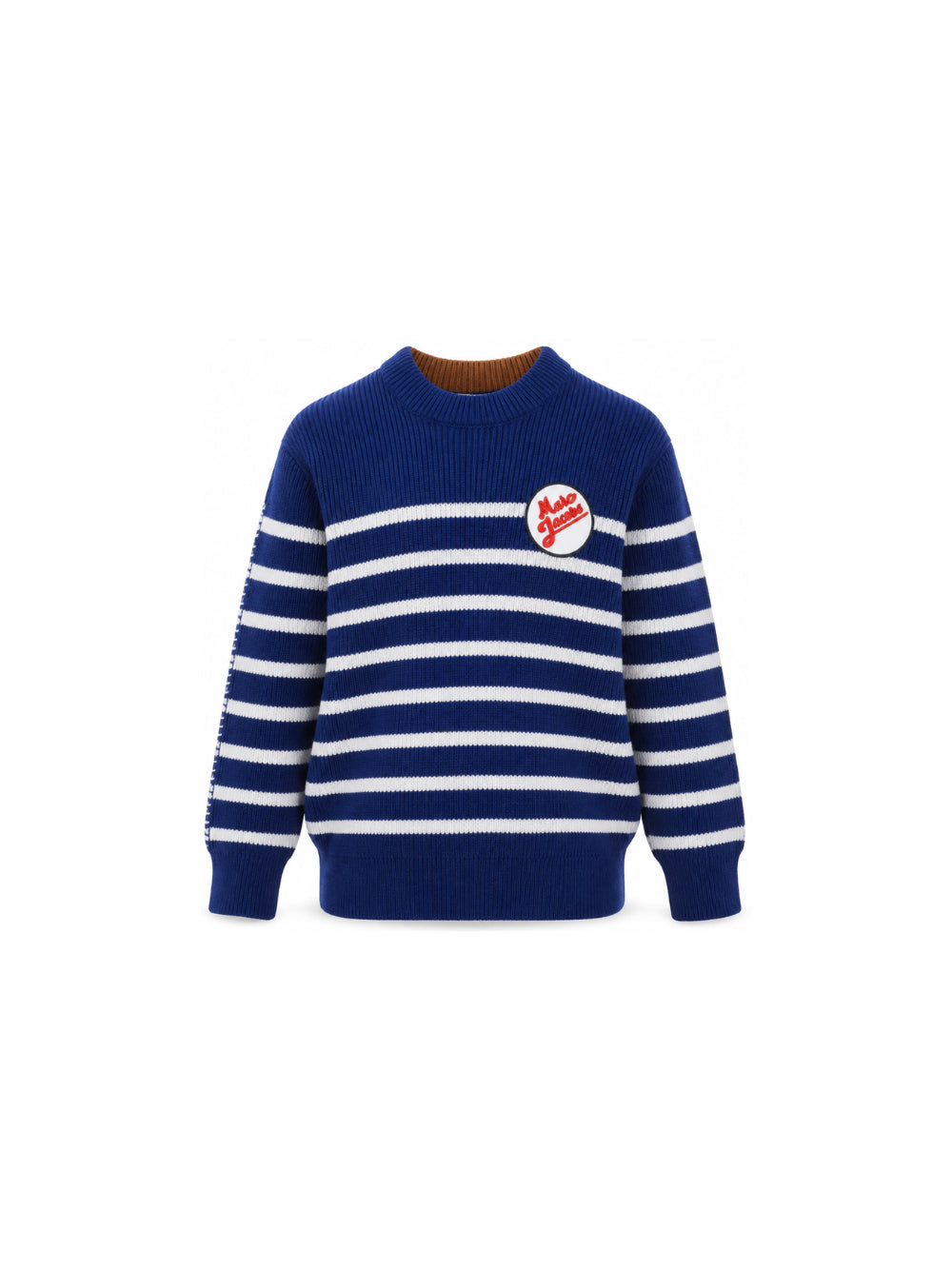 Maglione per bambino The Marc Jacobs Kids blu con motivo a rombi sul retro W61045 841 THE MARC JACOBS KIDS 