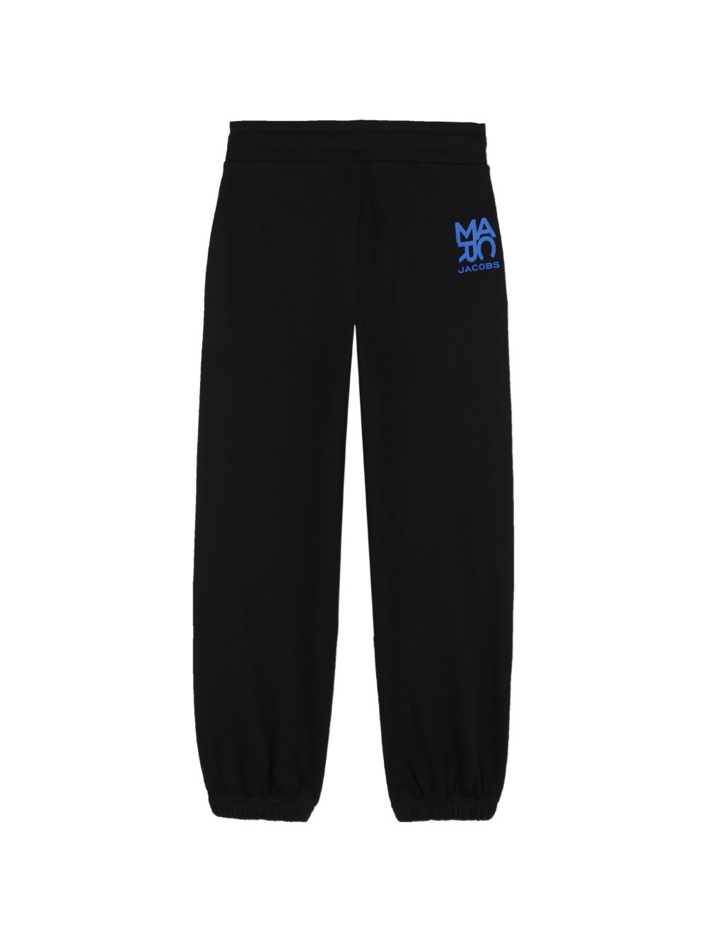 Pantaloni per bambino The Marc Jacobs Kids neri con stampa logo sul retro W61048 09B THE MARC JACOBS KIDS 