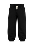 Pantaloni per bambino The Marc Jacobs Kids neri con stampa logo sul retro W61048 09B THE MARC JACOBS KIDS 
