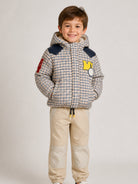 Pantaloni per bambino The Marc Jacobs Kids beige con stampa logo sul retro W61049 184 THE MARC JACOBS KIDS 