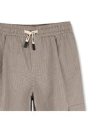 Cargo per bambino The Marc Jacobs Kids beige con design a quadri W61051 184 THE MARC JACOBS KIDS 