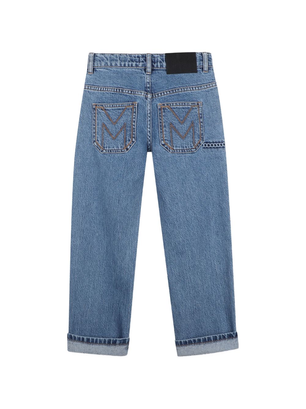 Jeans per bambino The Marc Jacobs Kids denim con logo sul davanti W61053 Z10 THE MARC JACOBS KIDS 