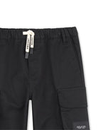 Cargo per bambino The Marc Jacobs Kids nero con applicazione laterale con logo W61054 09B THE MARC JACOBS KIDS 