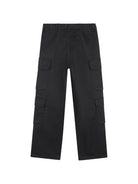 Cargo per bambino The Marc Jacobs Kids nero con applicazione laterale con logo W61054 09B THE MARC JACOBS KIDS 