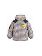 Giubbino per bambino The Marc Jacobs Kids beige con fantasia in pied-de-poule W61060 184 THE MARC JACOBS KIDS 
