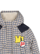 Giubbino per bambino The Marc Jacobs Kids beige con fantasia in pied-de-poule W61060 184 THE MARC JACOBS KIDS 
