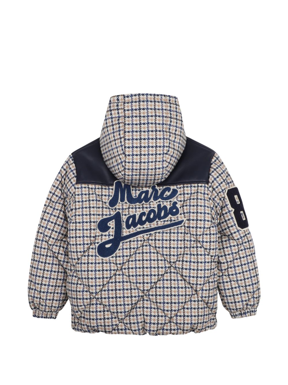 Giubbino per bambino The Marc Jacobs Kids beige con fantasia in pied-de-poule W61060 184 THE MARC JACOBS KIDS 