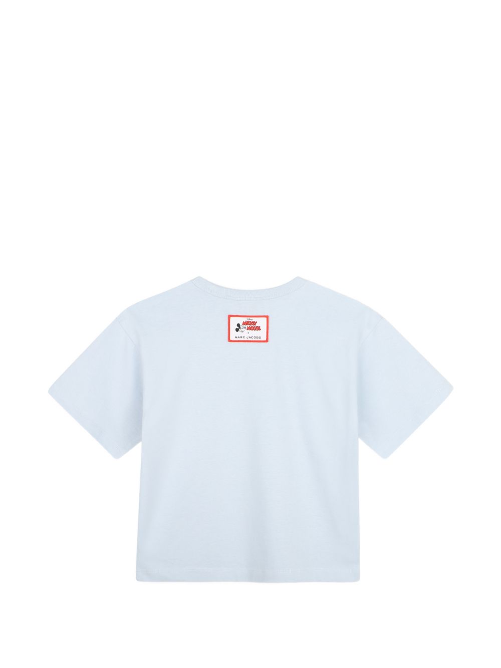 T-shirt per bambino The Marc Jacobs Kids x Disney azzurra con stampa grafica Topolino sul davanti W61062 794 THE MARC JACOBS KIDS 