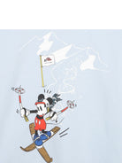 T-shirt per bambino The Marc Jacobs Kids x Disney azzurra con stampa grafica Topolino sul davanti W61062 794 THE MARC JACOBS KIDS 