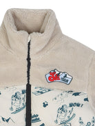 Giubbino per bambino The Marc Jacobs Kids x Disney beige con inserti in pile W61069 184 THE MARC JACOBS KIDS 