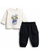 Set due pezzi per neonato The Marc Jacobs Kids multicolore con stampa sul davanti W61070 N58 THE MARC JACOBS KIDS 