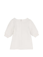 Abito per neonata The Marc Jacobs Kids bianco con stampa grafica sul davanti W61071 182 THE MARC JACOBS KIDS 