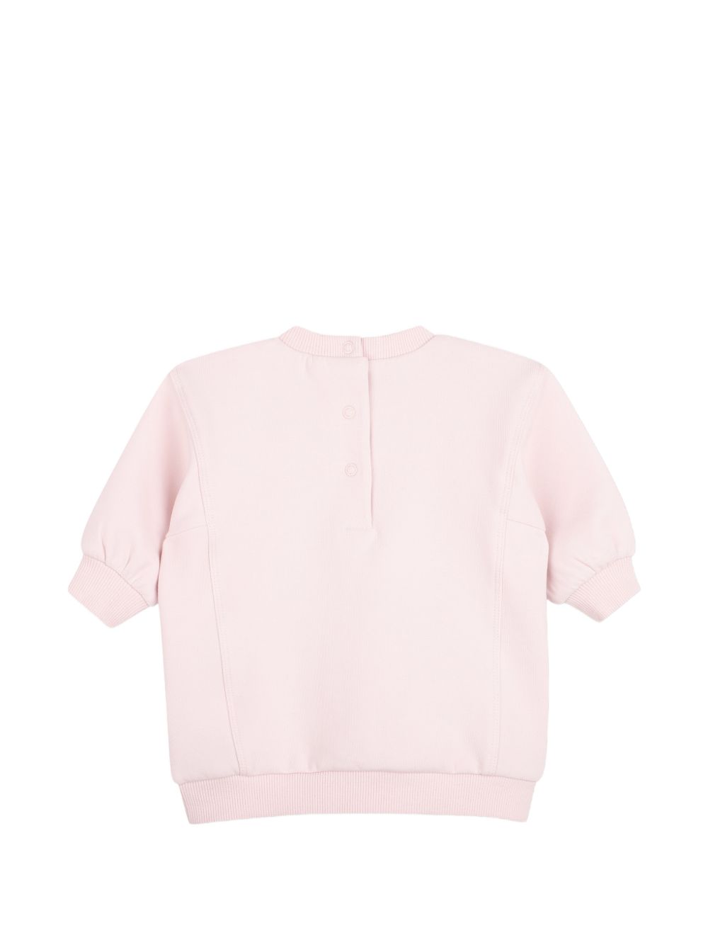 Set felpa e pantaloni per neonata The Marc Jacobs Kids rosa con stampa a fiori W61072 43M THE MARC JACOBS KIDS 