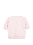 Set felpa e pantaloni per neonata The Marc Jacobs Kids rosa con stampa a fiori W61072 43M THE MARC JACOBS KIDS 