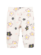 Set felpa e pantaloni per neonata The Marc Jacobs Kids rosa con stampa a fiori W61072 43M THE MARC JACOBS KIDS 