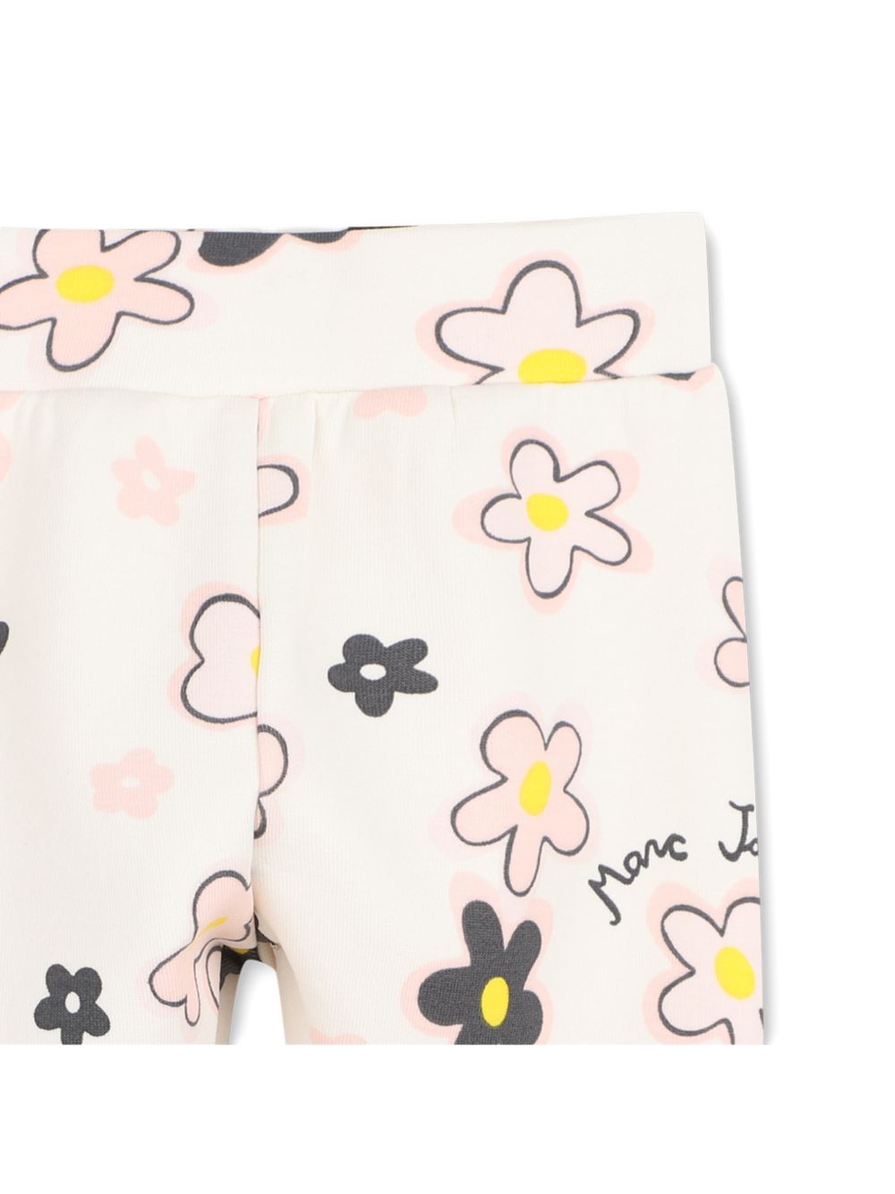 Set felpa e pantaloni per neonata The Marc Jacobs Kids rosa con stampa a fiori W61072 43M THE MARC JACOBS KIDS 
