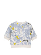 Set tuta sportiva per neonato The Marc Jacobs Kids beige con stampa pop-corn all-over W61074 182 THE MARC JACOBS KIDS 